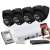 Zestaw monitoringu Domu 4 kamera kopułowa IP 6MPx Dahua IPC-HDW1639T-A-IL-0280B-S6 SMD człowiek + Smart Dual Light + Full-Color