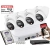 Zestaw 4 kamera kopułowa IP 6MPx Dahua IPC-HDW1639T-A-IL-0280B-S6 rejestrator SMD człowiek + Smart Dual Light + Full-Color + 4TB