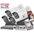 Zestaw 4 kamer IP DS-2CD2545FWD-I Hikvision 4 Mpx IR10