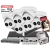 Kompletny monitoring na 6 kamer IP Hikvision DS-2CD2343G2-IU 4Mpx AcuSense IR30m Mikrofon