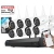 Zestaw WiFi 8 kamer W320X 4Mpx ColorX Smart Detekcja Mikrofon + Rejestrator + Dysk 2TB
