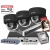 System monitoringu 3 kamer IP HIKVISION DS-2CD2163G2-LIS2U BLACK 6Mpx Filtrowanie Alarmów Acusense, Dualny oświetlacz Smart Hybri