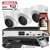 Zestaw monitoringu 3 kamery IP Hikvision IPCAM-T4 4Mpx PoE