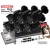 Zestaw monitoringu 6 kamera IP Dahua IPC-HFW1639TC-A-IL-0280B-S6 BLACK 6MPx Podwójny oświetlacz