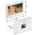 Zestaw wideodomofonowy HD-VIS-02-K-W HiLook by Hikvision - 2 żyłowy Czytnik, szyfrator, Aplikacja na Furtkę i Bramę