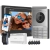 Zestaw wideodomofonowy HD-VIS-02-K-2LCD HiLook by Hikvision - 2 żyłowy Czytnik, szyfrator, Aplikacja na Furtkę i Bramę