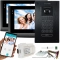 Wideodomofon 2IP 2 żyłowy na 2 monitory WiFi Vidos M200B-X + S204B Android Podczerwień MicroSD