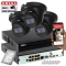 Monitoring domu 3 czarne kamery Dahua IPC-HDW2231TM-AS-0280B-S2-BLACK Starlight Analiza IVS IR30 Mikrofon