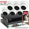Zestaw do monitorigu Dahua IPC-HDW3841EM-S-0280B-S2 8MPX WizSense AI SSA MicroSD Mikrofon