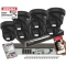 Zestaw 7 kamer Hikvision DS-2CD2363G2-LI2U(Black) 6Mpx ColorVu AcuSense Smart Hybrid Light 2-Mikrofony