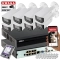 Zestaw do monitoringu 8 kamer Dahua 8MPx IPC-HFW4831T-ASE-0280B Analiza IVS