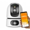 Kamera obrotowa niania IMOU RANGER DUAL IPC-S2XP-10M0WED 2x5MPx WiFi Detekcja ruchu Mikrofon Głośnik