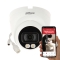 KAMERA IP IPC-HDW2439T-AS-LED-0280B-S2 Full-Color - 4 Mpx 2.8 mm DAHUA MicroSD Mikrofon PoE