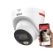 Kamera kopułowa IP DAHUA IPC-HDW2849T-S-LED-0280B-PRO 8MPx WizSense WizColor SMD PLUS Mikrofon