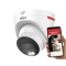 Kamera kopułowa IP DAHUA IPC-HDW2449T-S-LED-0280B-PRO 4MPx WizSense WizColor SMD PLUS Mikrofon