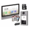 Wideodomofon zestaw IP DS-KH8350-WTE1 + DS-KV8113-WME1 Hikvision + breloki + karta microSD 32 Gb