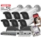 Mocny zestaw monitoringu IP Hikvision 6x kamera DS-2CD2T86G2-2I(2.8MM)(C) 8MPx  Acusense Darkfighter IR60m