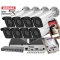 System monitoringu IP Hikvision 8x kamera DS-2CD2T86G2-2I(2.8MM)(C) 8MPx  Acusense Darkfighter IR60m