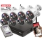 Monitoring domu WiFi 8 kamer Dahua F5D-PV-0280B 5MPx Smart Dual Light, Mikrofon, Głośnik
