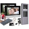 TOP ZESTAW od HIKVISION wideodomofon IP Modułowy NATYNK Stacja Bramowa z KAMERĄ 2Mpx Podświetlanym SZYFRATOREM I CZYTNIKIEM KAR 2  MONITORY