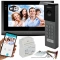 Wideodomofon 2IP 2 żyłowy Vidos M200B-X + S202  Android Podczerwień MicroSD