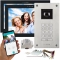 Wideodomofon podtynkowy 2 monitory Vidos M14B-X WiFi Stacja podtynkowa S14D Aplikacja