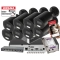 Topowy zestaw profesjonalnego monitoringu IP 8 kamer zewnętrznych IP 4K Hikvision IP DS-2CD2086G2H-IU BLACK 8Mpx Filtrowanie Fałszywych Alarmów przy s