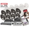 Monitoring premium 8 kamer IP Hikvision 4K IP DS-2CD2086G2H-IU 8Mpx Technologia AI AcuSense DarkFighter PoE