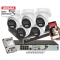 Zestaw kamer IP Hikvision do Domu 5x DS-2CD2363G2-LI2U 6Mpx  AcuSense Smart Hybrid Light 2-Mikrofony