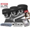 System monitoringu 3 kamer IP HIKVISION DS-2CD2163G2-LIS2U BLACK 6Mpx Filtrowanie Alarmów Acusense, Dualny oświetlacz Smart Hybri
