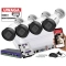 Zestaw monitoringu 4 kamery 5MPx Dahua IPC-HFW1530S-0280B-S6 + Rejestrator + Dysk + Switch PoE