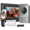 Zestaw wideodomofonowy HD-VIS-02-K-2LCD HiLook by Hikvision - 2 żyłowy Czytnik, szyfrator, Aplikacja na Furtkę i Bramę