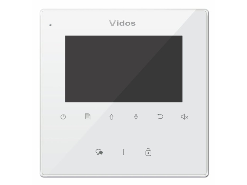 Zestaw wideodomofon z skrzynką na listy i monitorem z iterkomem VIDOS DUO S1201-SK / M1022W