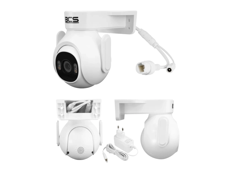Kamera obrotowa WIFI BCS-L-PTHOME05 5MPx Funkcje AI Mikrofon Głośnik ADC