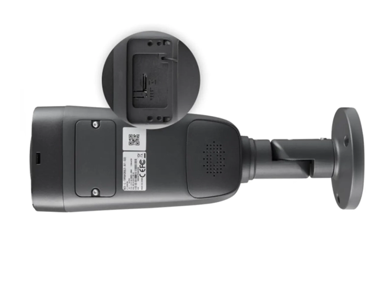 Kamera grafitowa IP BCS-L-TIP58FCR3L3-Ai1-G(2) 8MPx NightColor Odstraszanie Oświetlacz 30m MicroSD RTMP