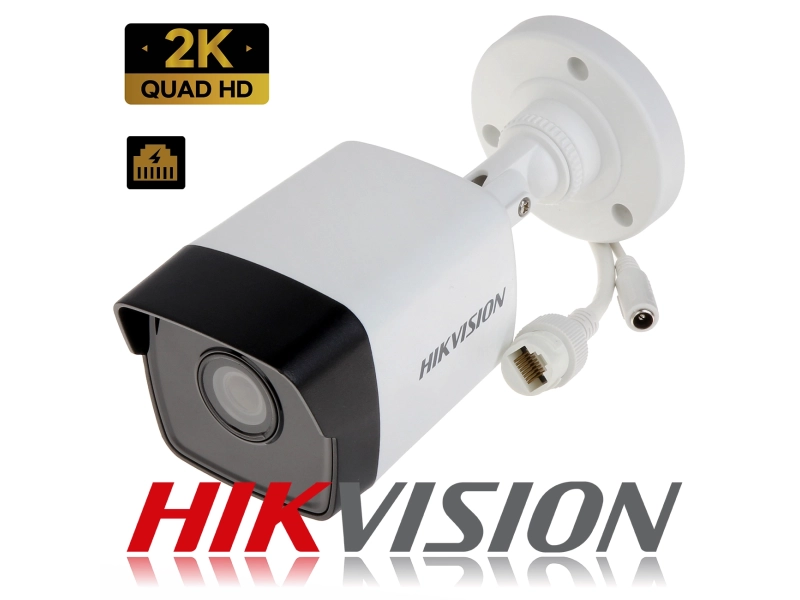 Kamera do monitoringu IP Hikvision IPCAM-B4 4Mpx Aplikacja IR30 PoE