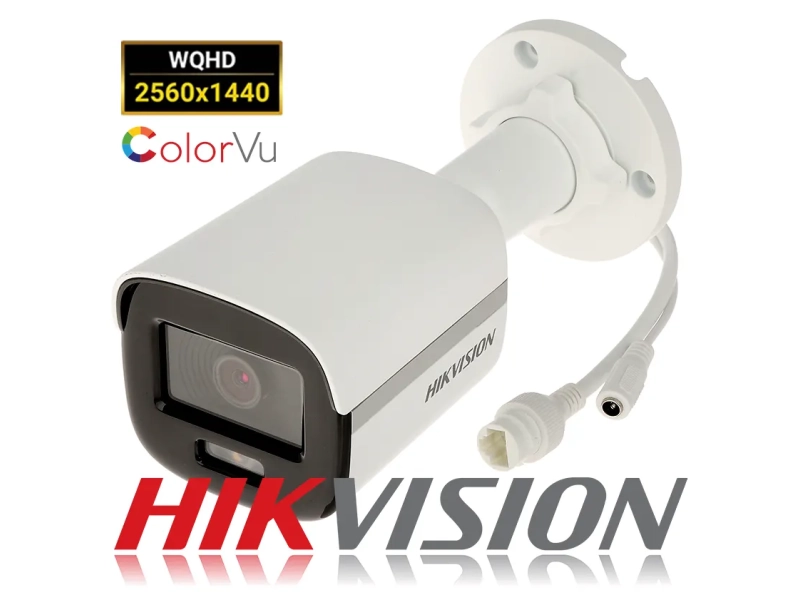 Kamera IP Hikvision DS-2CD1047G0-L 4Mpx ColorVu Android iOS PoE