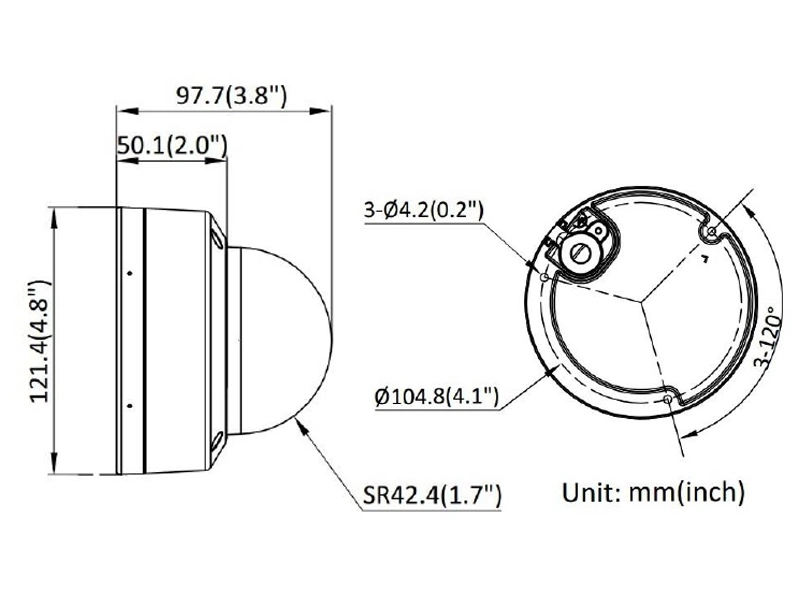 Kamera IP z Inteligentnym Podświetlenie LED Hikvision DS-2CD1143G2-LIU 4Mpx Smart Hybrid Light Motion Detection 2.0