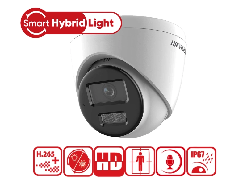 Kamera IP Hikvision DS-2CD1341G2-LIU 2.8mm 4 Mpx Smart Hybrid Light