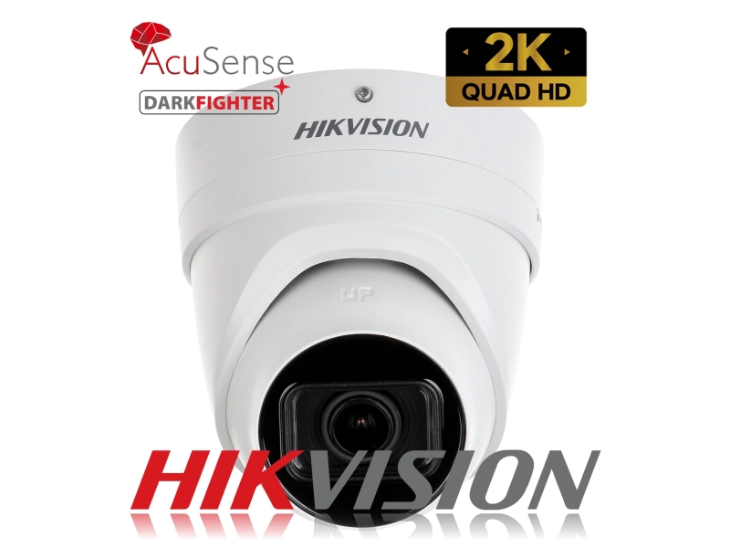 Kamera IP Hikvision DS-2CD2H46G2-IZS Motozoom AcuSense 5 Mpx IR40m microSD