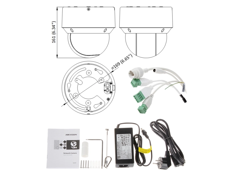 Kamera obrotowa zewnętrzna DS-2DE4A425IWG-E 4MPX DarkFighter Auto-tracking PTZ 25x Zoom