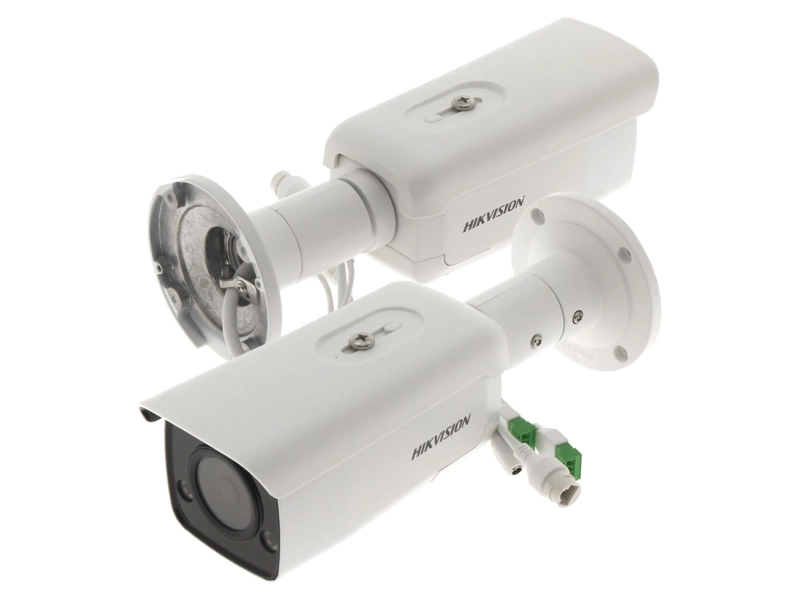 Kamera z alarmem do domu firmy IP Hikvision DS-2CD2T46G2-ISU/SL(2.8mm)(C) AcuSense DarkFighter 4 MPx