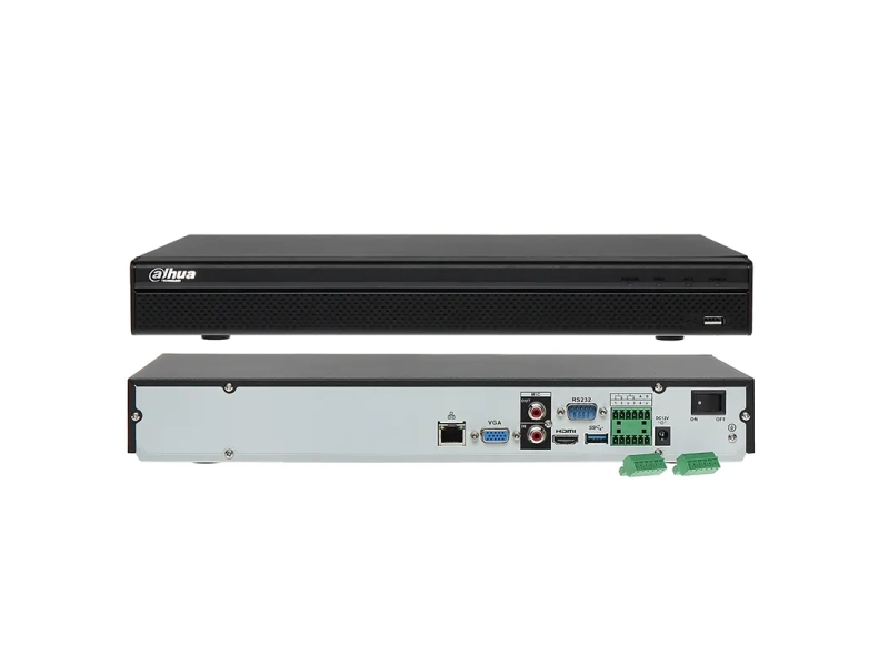 Monitoring restauracji Rejestrator IP Dahua na 16 kamer IP do 12 Mpx