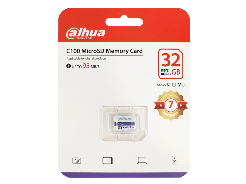 Karta pamięci TF-C100/32GB microSD UHS-I SDHC 32GB DAHUA