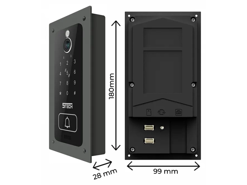 Wideodomofon zestaw 5TECH WIFI 7