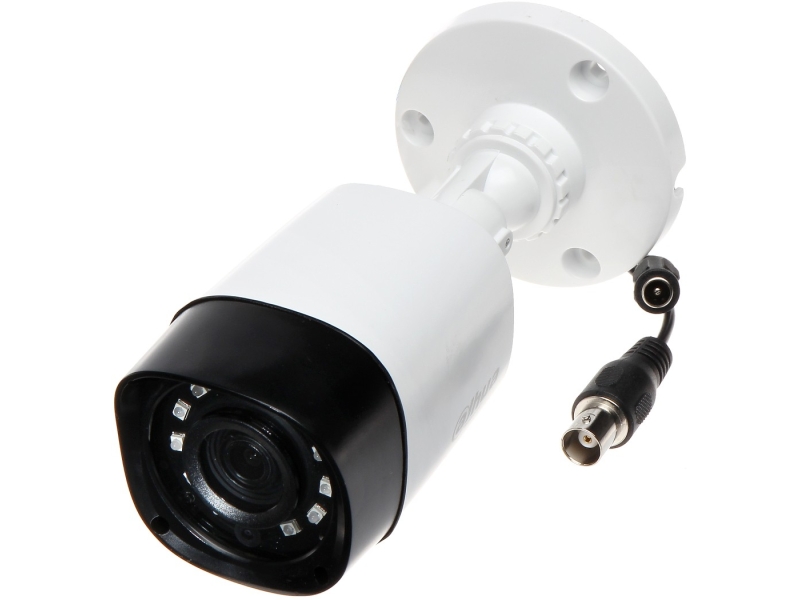 Monitoring Dahua na 4 kamery tubowe z klasą szczelności IP67