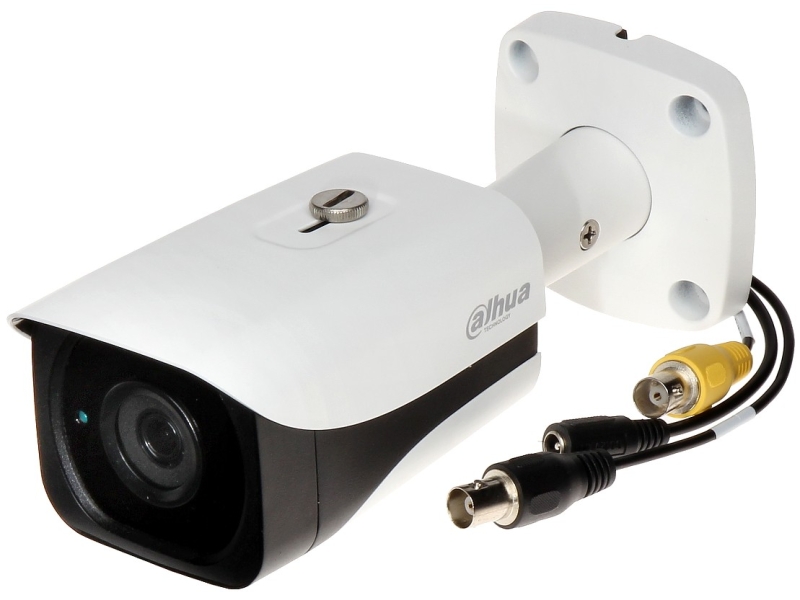 Monitoring analogowy na 4 kamery firmy Dahua do podglądu szerokich pomieszczeń