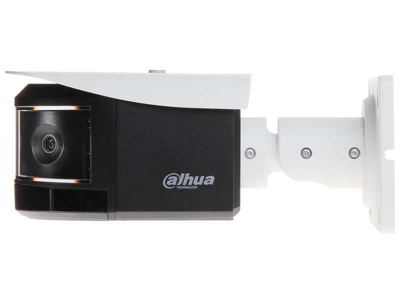 Wandaloodporna kamera panoramiczna IP 6Mpx z zasięgiem do 30m w nocy DH-IPC-PFW8601P-A180 Dahua