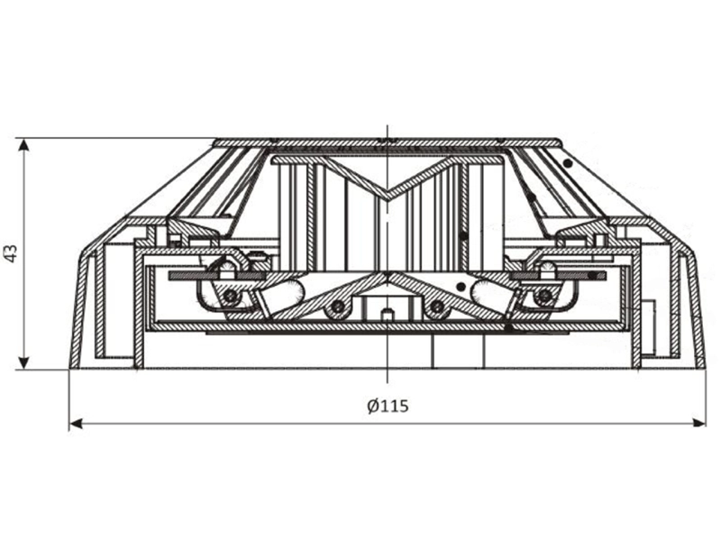 DOT-40 - Czujka dymu i ciepła POLON