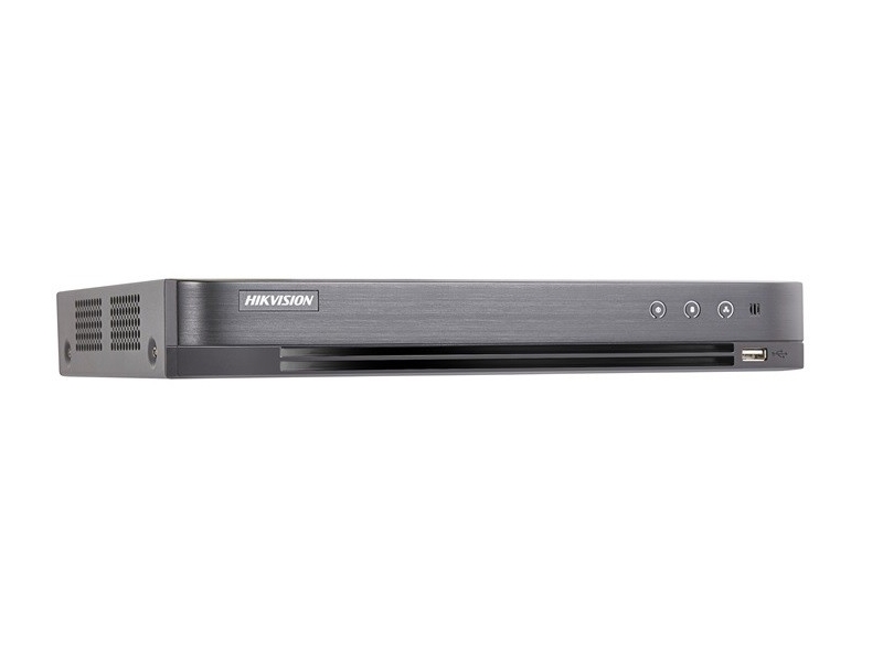 Rejestrator HIKVISION DS-7204HQHI-K1/P 4 kanałowy wbudowany zasilacz POC AHD, HD-CVI, HD-TV, IP